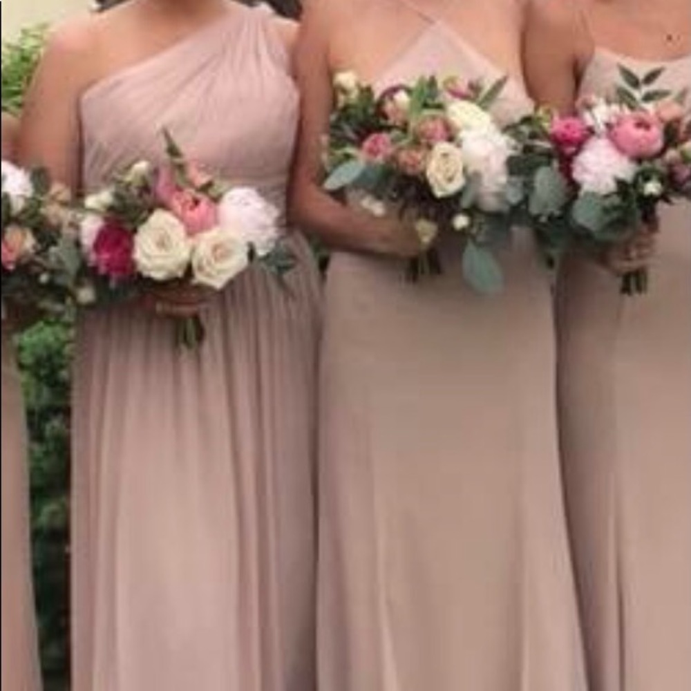 Watters & Watters Champagne Dress View 3